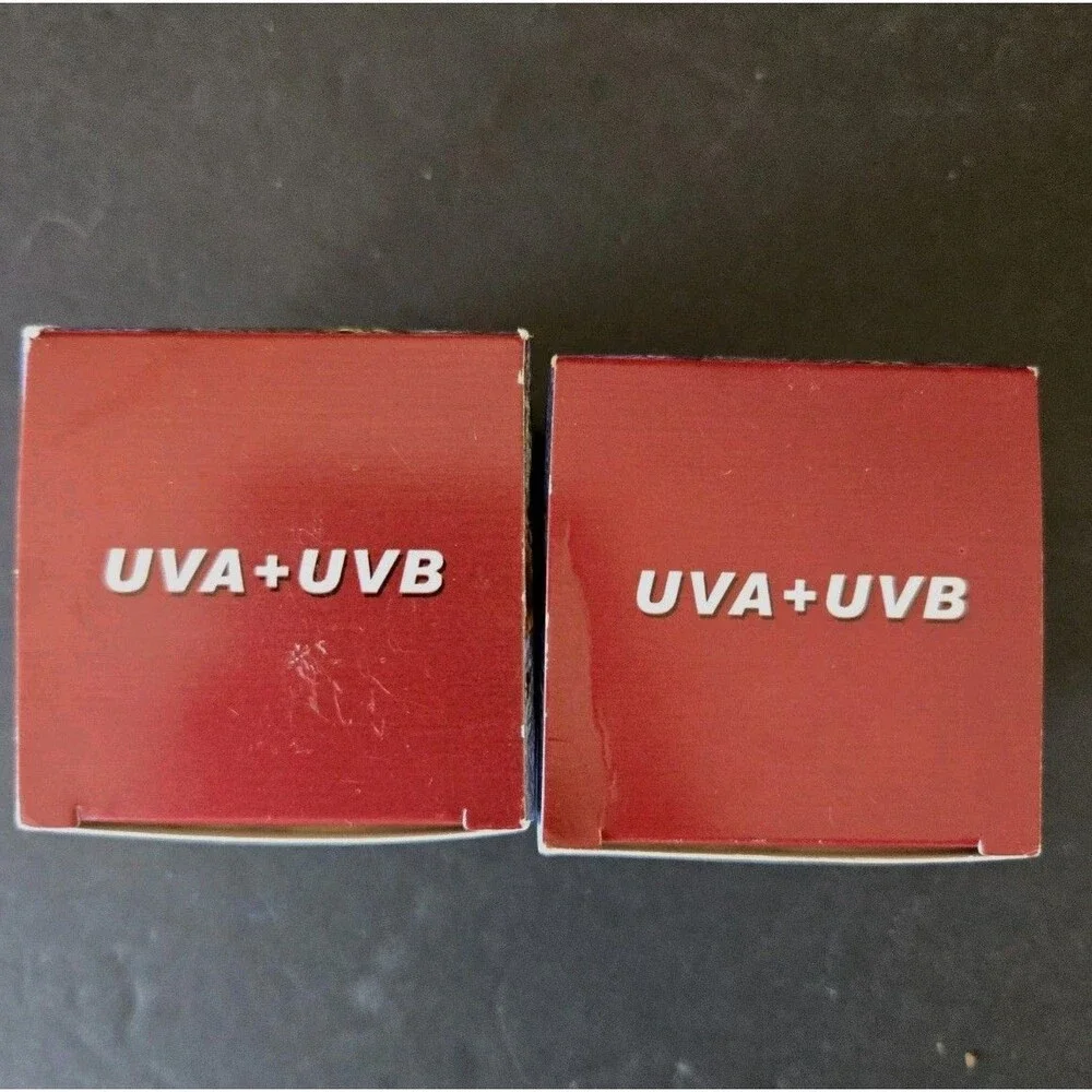 Lot Of 2 New Tortoise/Reptile Sun Lamp UVA + UVB 3.0 New Small 110-130v 75W